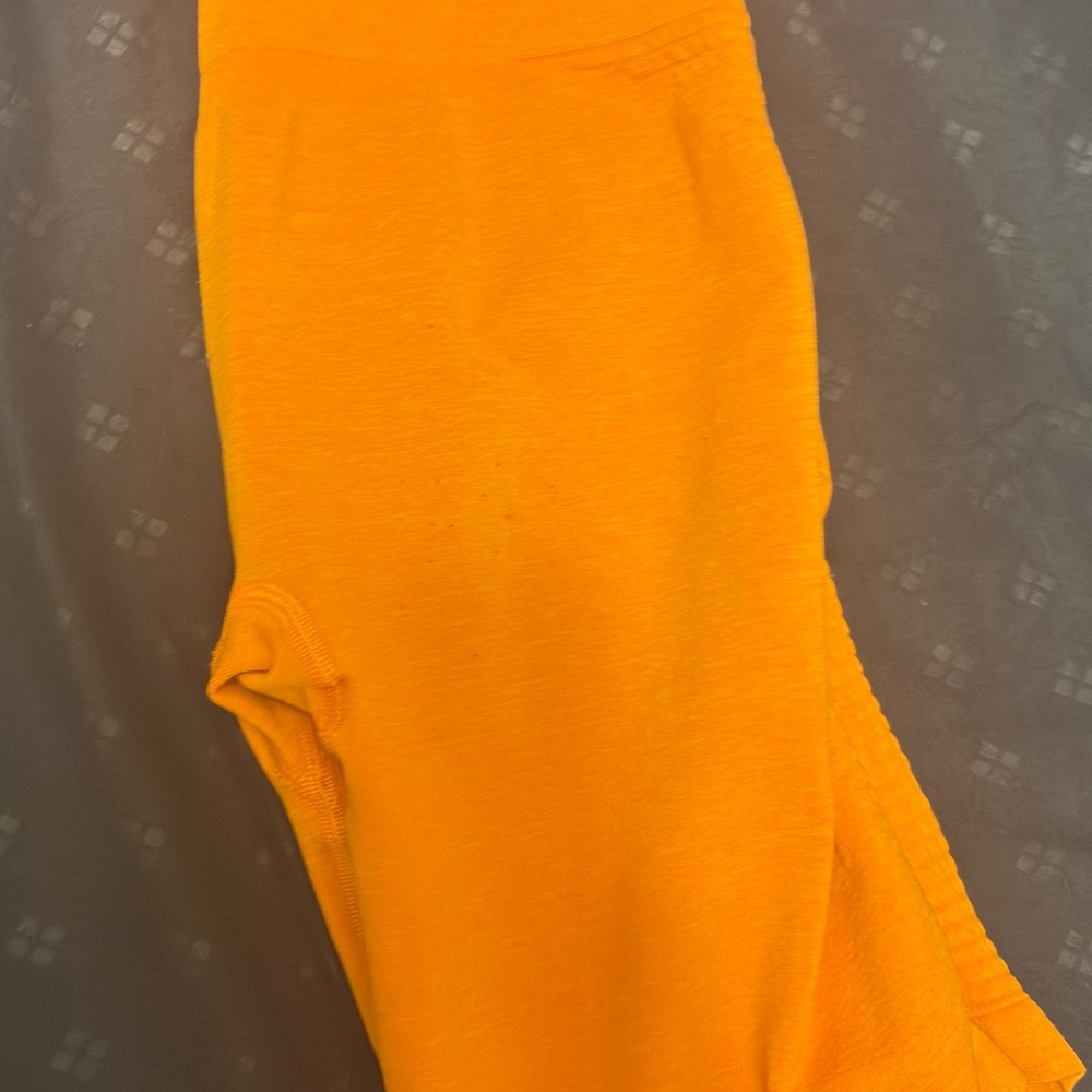 Alphalete Women's Orange Bike Shorts